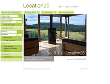 Tablet Screenshot of location25.com